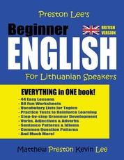 Preston Lee's Beginner English For Lithuanian Speakers (British Version)