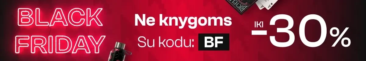 Black friday ne knygoms