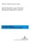 Soil Protection Law in the EU. Bodenschutzrecht in der EU