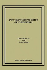 Two Treatises of Philo of Alexandria