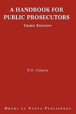 A Handbook for Public Prosecutors