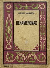 Dekameronas, II tomas (1929)