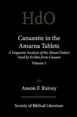 Canaanite in the Amarna Tablets