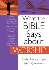 What the Bible Says about Worship
