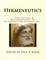 Hermeneutics