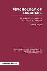 Psychology of Language (Ple: Psycholinguistics)