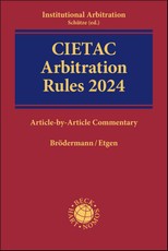 CIETAC Arbitration Rules 2024