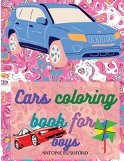 Cars coloring book for boys