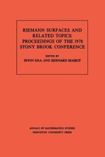 Riemann Surfaces Related Topics (AM-97), Volume 97