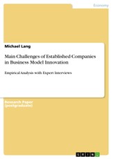 Main Challenges of Established Companies in Business Model Innovation