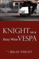 Knight on a Shiny White Vespa