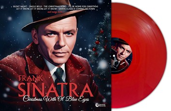 Vinilinė plokštelė LP FRANK SINATRA „Christmas With Ol’ Blue Eyes“ (Red Vinyl)