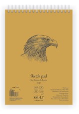 Bloknotas eskizams KRAFT Authentic A5 60l, 90gsm*