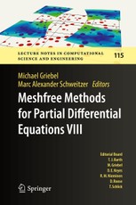 Meshfree Methods for Partial Differential Equations VIII