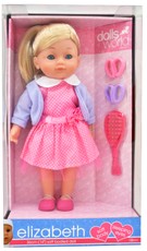 DOLLSWORLD Lėlytė „Elizabeth", 36 cm