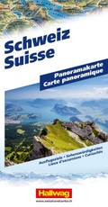 Hallwag Panoramakarte Schweiz