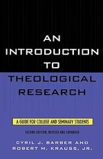 An Introduction To Theological Research