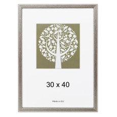 Rėmelis A3 30x40cm sidabrinis