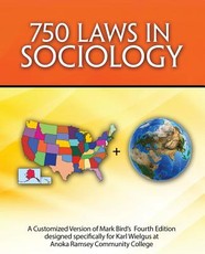 750 Laws in Sociology