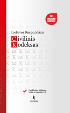 Lietuvos Respublikos civilinis kodeksas: papildytas leidimas 2022 m. rugsėjo 1 d.