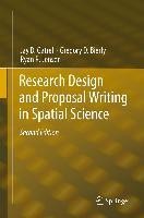 Research Design and Proposal Writing in Spatial Science