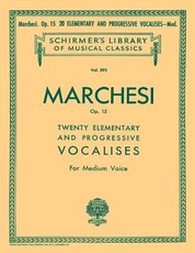 20 Elementary and Progressive Vocalises, Op. 15