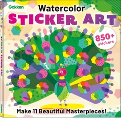 Watercolor Sticker Art