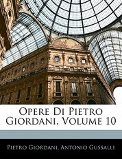 Opere Di Pietro Giordani, Volume 10