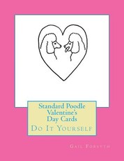 Standard Poodle Valentine's Day Cards