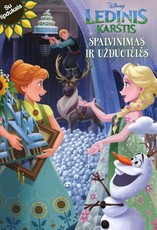 Ledinis karštis. Spalvinimas ir užduotėlės. Su lipdukais