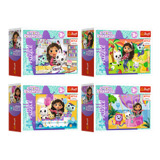 TREFL GABBY´S DOLLHOUSE Mini maxi dėlionė 20 det. TREFL GABBY´S DOLLHOUSE Mini maxi dėlionė 20 det.