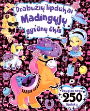 Madingųjų gyvūnų ūkis: drabužių lipdukai