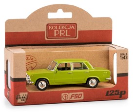 Modelinis automobilis FIAT 125P (PRL), žalias