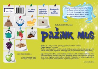 PAŽINK MUS. Ugdomasis loto žaidimas 2–7 metų vaikams