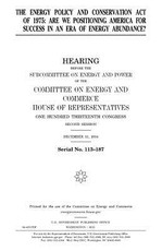 The Energy Policy and Conservation Act of 1975