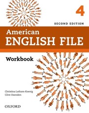 American English File 2e Workbook Level 4 2019 Pack