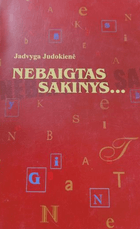 Nebaigtas sakinys...