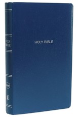 NKJV, Gift and Award Bible, Leather-Look, Blue, Red Letter Edition