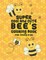 Super Cool And Cute Bee's Coloring Book For Young Kids