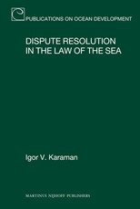 Dispute Resolution in the Law of the Sea