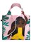 LOQI pirkinių krepšys „CELESTE WALLAERT Joyful and free Bag“
