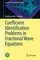 Coefficient Identification Problems in Fractional Wave Equations