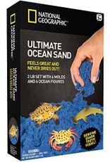 NATIONAL GEOGRAPHIC kinetinio smėlio rinkinys su jūros gyvūnais