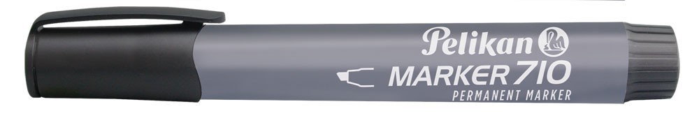 Žymeklis permanentinis 710 juodas