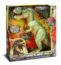 PRIMAL CLASH Įsiutęs tiranozauras
