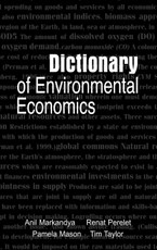 Perelet, R: Dictionary of Environmental Economics