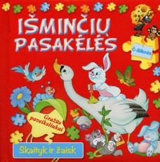 Išminčių pasakėlės. Skaityk ir žaisk. 6 dėlionės