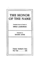 The honor of the name