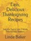 Easy, Delicious Thanksgiving Recipes