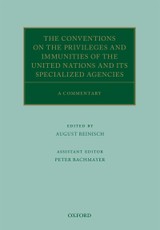 The Conventions on the Privileges and Immunities of the United Nations and its Specialized Agencies